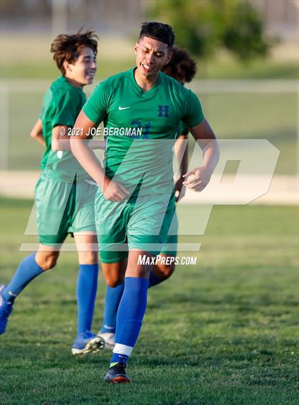 Thumbnail 2 in St. Joseph @ Highland (CIFCS D-3 Playoffs) photogallery.