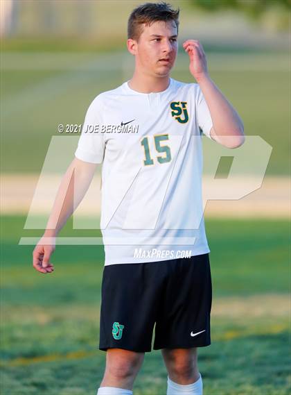 Thumbnail 3 in St. Joseph @ Highland (CIFCS D-3 Playoffs) photogallery.
