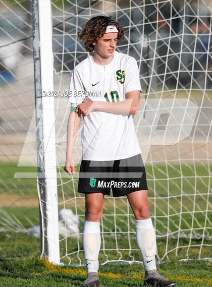 Thumbnail 2 in St. Joseph @ Highland (CIFCS D-3 Playoffs) photogallery.