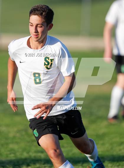 Thumbnail 2 in St. Joseph @ Highland (CIFCS D-3 Playoffs) photogallery.