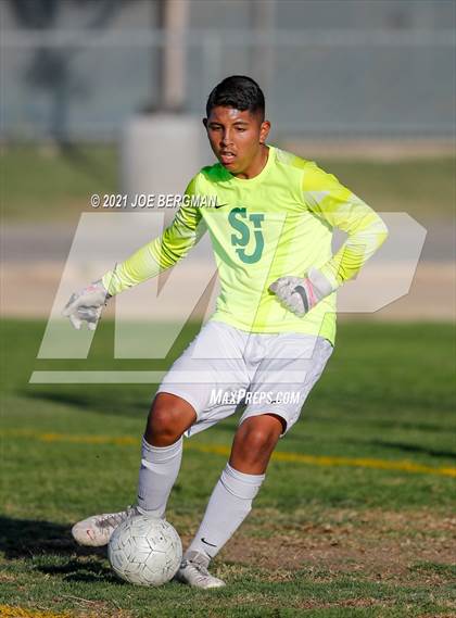 Thumbnail 2 in St. Joseph @ Highland (CIFCS D-3 Playoffs) photogallery.