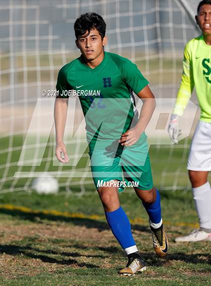Thumbnail 2 in St. Joseph @ Highland (CIFCS D-3 Playoffs) photogallery.