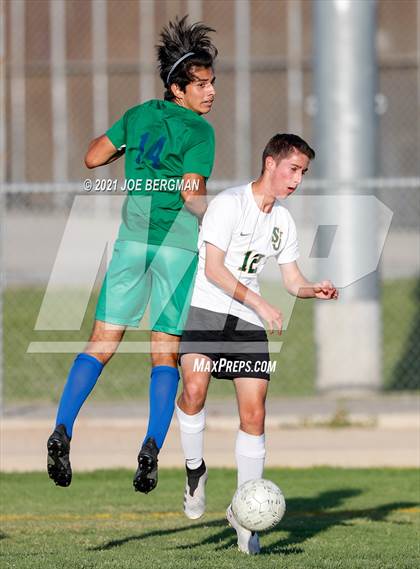 Thumbnail 3 in St. Joseph @ Highland (CIFCS D-3 Playoffs) photogallery.