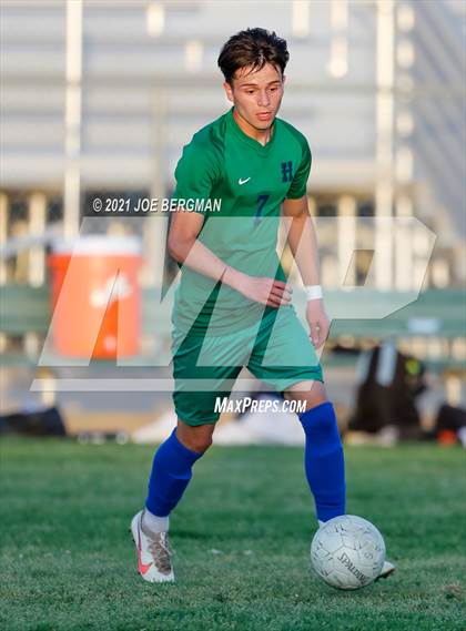 Thumbnail 2 in St. Joseph @ Highland (CIFCS D-3 Playoffs) photogallery.