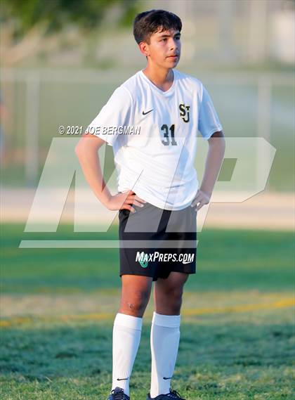 Thumbnail 2 in St. Joseph @ Highland (CIFCS D-3 Playoffs) photogallery.