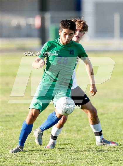 Thumbnail 2 in St. Joseph @ Highland (CIFCS D-3 Playoffs) photogallery.