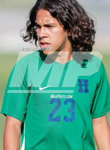 Thumbnail 2 in St. Joseph @ Highland (CIFCS D-3 Playoffs) photogallery.