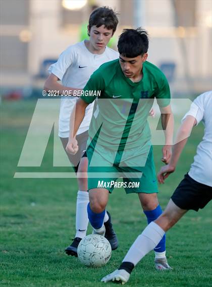 Thumbnail 2 in St. Joseph @ Highland (CIFCS D-3 Playoffs) photogallery.