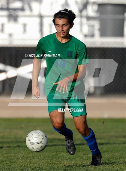 Thumbnail 2 in St. Joseph @ Highland (CIFCS D-3 Playoffs) photogallery.
