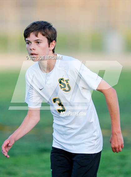 Thumbnail 2 in St. Joseph @ Highland (CIFCS D-3 Playoffs) photogallery.