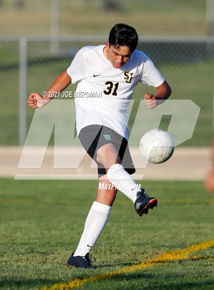 Thumbnail 3 in St. Joseph @ Highland (CIFCS D-3 Playoffs) photogallery.