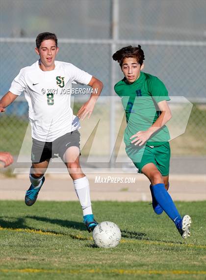 Thumbnail 3 in St. Joseph @ Highland (CIFCS D-3 Playoffs) photogallery.