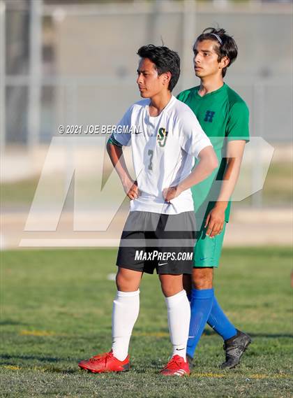 Thumbnail 2 in St. Joseph @ Highland (CIFCS D-3 Playoffs) photogallery.