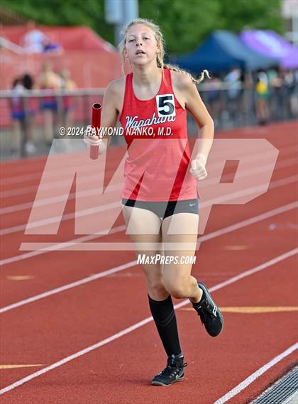 Thumbnail 1 in IHSAA Pike Regional (4 x 800 Meter Heat 1)  photogallery.