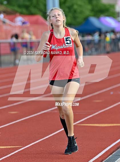 Thumbnail 2 in IHSAA Pike Regional (4 x 800 Meter Heat 1)  photogallery.