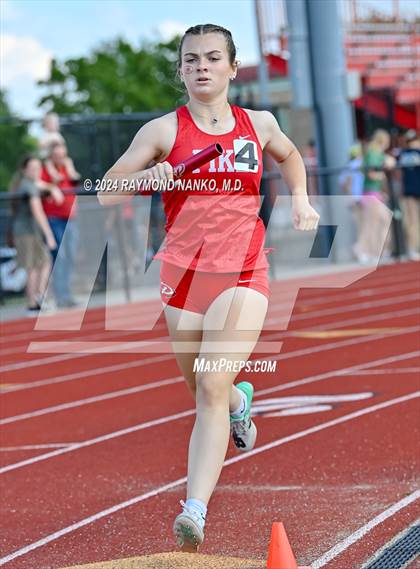 Thumbnail 1 in IHSAA Pike Regional (4 x 800 Meter Heat 1)  photogallery.