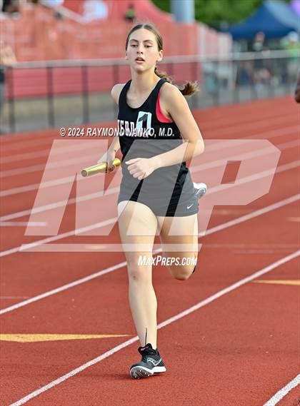 Thumbnail 1 in IHSAA Pike Regional (4 x 800 Meter Heat 1)  photogallery.