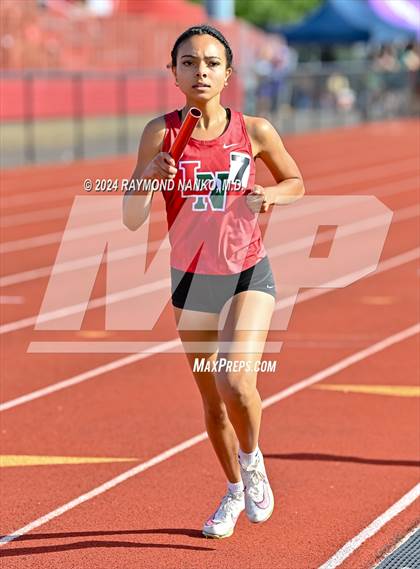 Thumbnail 2 in IHSAA Pike Regional (4 x 800 Meter Heat 1)  photogallery.