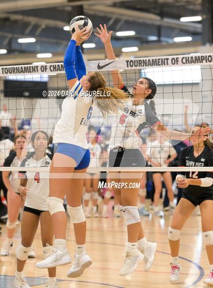 Thumbnail 3 in Tampa Prep vs. Santa Margarita (Nike TOC Southwest) photogallery.