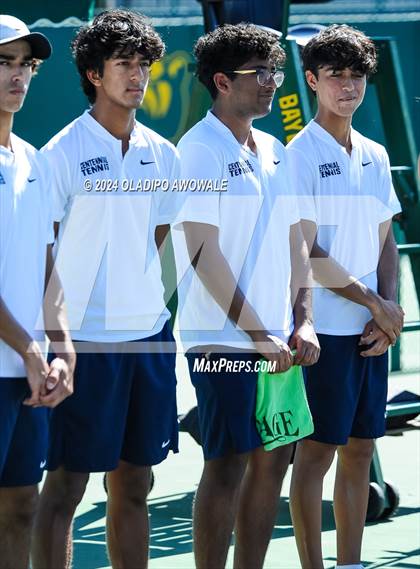 Thumbnail 2 in Wylie vs Centennial (UIL 5A Tennis Final) photogallery.