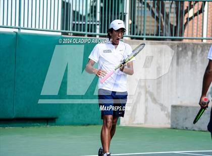 Thumbnail 3 in Wylie vs Centennial (UIL 5A Tennis Final) photogallery.