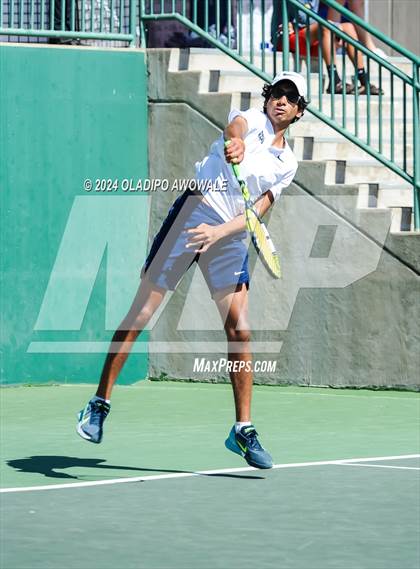 Thumbnail 3 in Wylie vs Centennial (UIL 5A Tennis Final) photogallery.