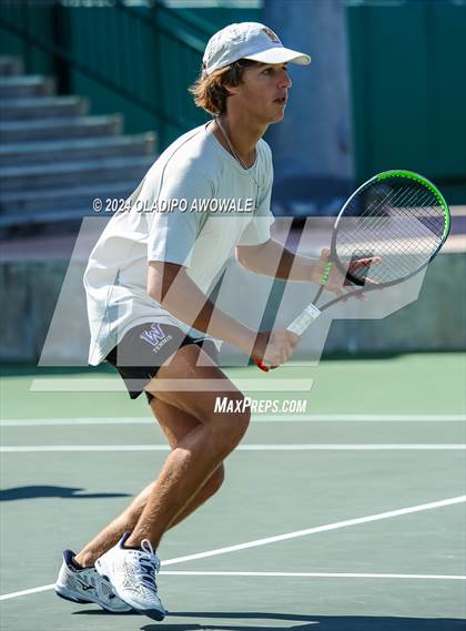 Thumbnail 3 in Wylie vs Centennial (UIL 5A Tennis Final) photogallery.