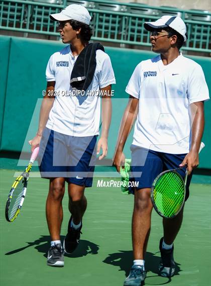 Thumbnail 2 in Wylie vs Centennial (UIL 5A Tennis Final) photogallery.