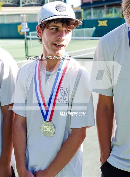 Thumbnail 1 in Wylie vs Centennial (UIL 5A Tennis Final) photogallery.