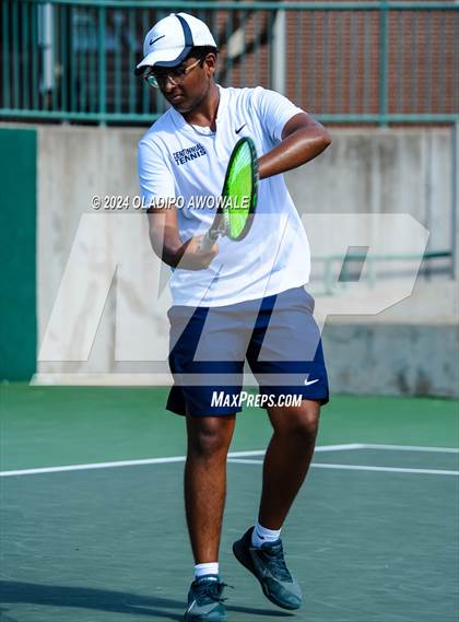 Thumbnail 3 in Wylie vs Centennial (UIL 5A Tennis Final) photogallery.