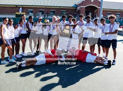 Thumbnail 1 in Wylie vs Centennial (UIL 5A Tennis Final) photogallery.