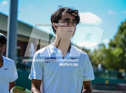 Thumbnail 1 in Wylie vs Centennial (UIL 5A Tennis Final) photogallery.