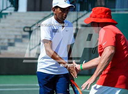 Thumbnail 1 in Wylie vs Centennial (UIL 5A Tennis Final) photogallery.