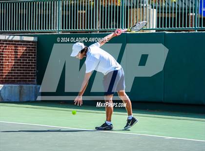 Thumbnail 1 in Wylie vs Centennial (UIL 5A Tennis Final) photogallery.