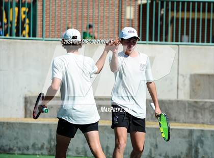 Thumbnail 3 in Wylie vs Centennial (UIL 5A Tennis Final) photogallery.