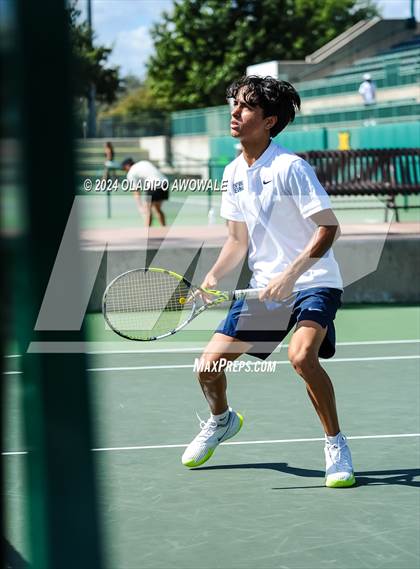 Thumbnail 1 in Wylie vs Centennial (UIL 5A Tennis Final) photogallery.