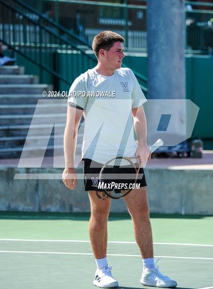 Thumbnail 3 in Wylie vs Centennial (UIL 5A Tennis Final) photogallery.
