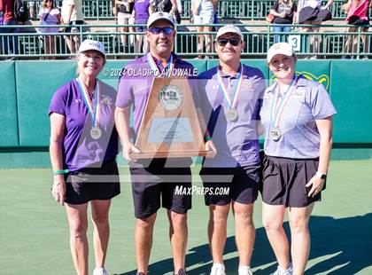 Thumbnail 1 in Wylie vs Centennial (UIL 5A Tennis Final) photogallery.
