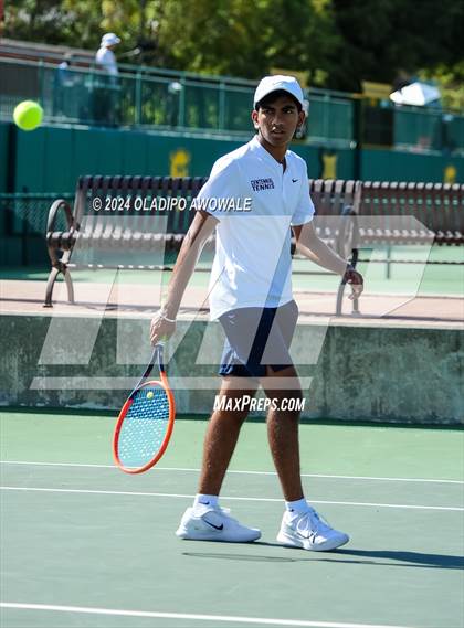 Thumbnail 3 in Wylie vs Centennial (UIL 5A Tennis Final) photogallery.