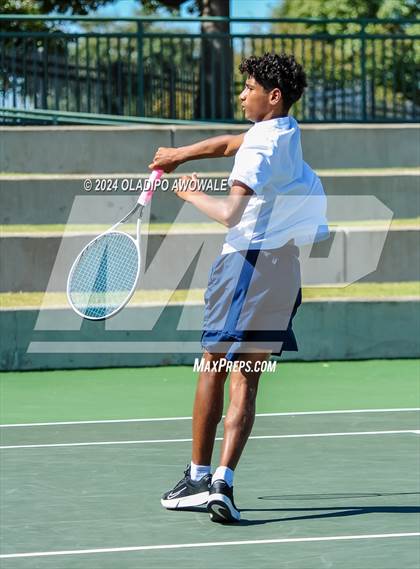 Thumbnail 3 in Wylie vs Centennial (UIL 5A Tennis Final) photogallery.