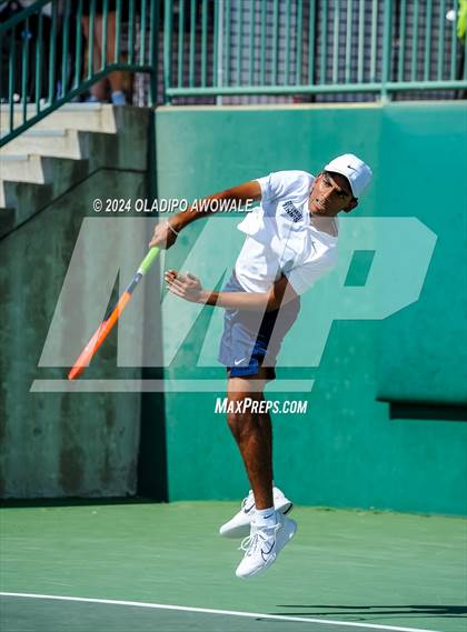 Thumbnail 3 in Wylie vs Centennial (UIL 5A Tennis Final) photogallery.