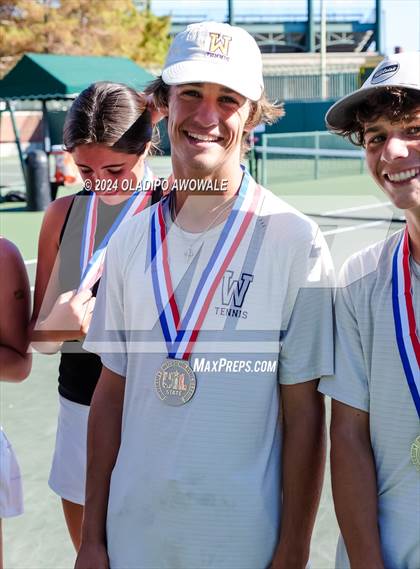 Thumbnail 2 in Wylie vs Centennial (UIL 5A Tennis Final) photogallery.