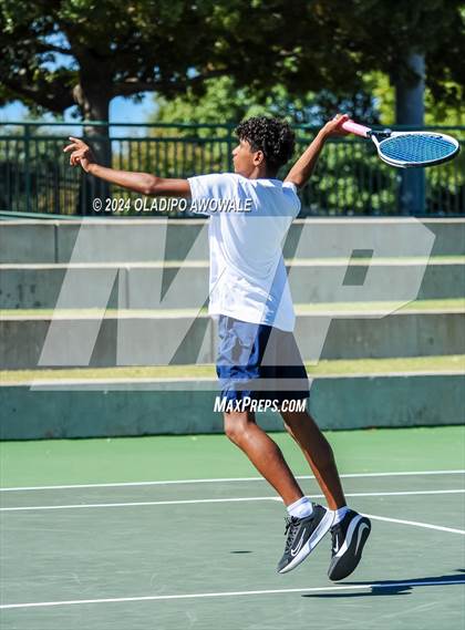 Thumbnail 3 in Wylie vs Centennial (UIL 5A Tennis Final) photogallery.
