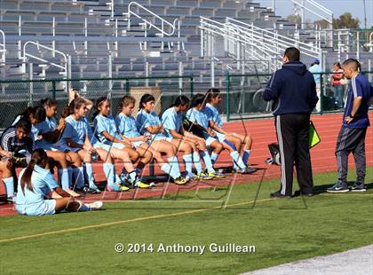 Thumbnail 1 in Calvary Chapel vs Santa Ana Valley (Westminster Girls Soccer Tournament) photogallery.