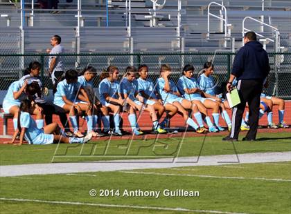 Thumbnail 3 in Calvary Chapel vs Santa Ana Valley (Westminster Girls Soccer Tournament) photogallery.
