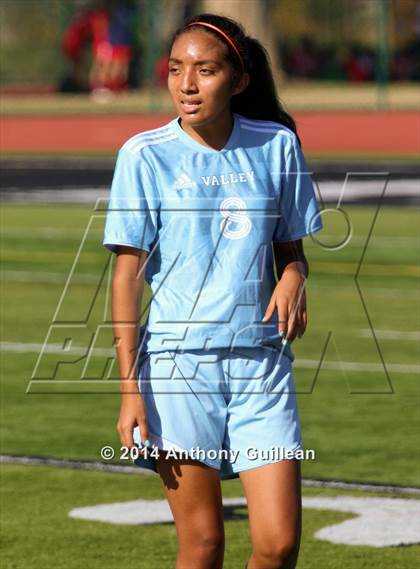 Thumbnail 1 in Calvary Chapel vs Santa Ana Valley (Westminster Girls Soccer Tournament) photogallery.