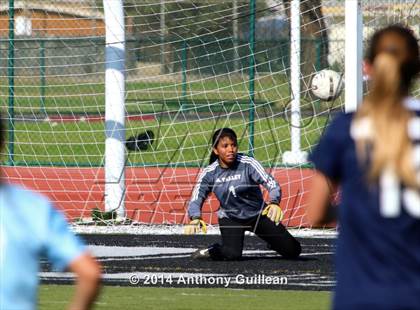 Thumbnail 3 in Calvary Chapel vs Santa Ana Valley (Westminster Girls Soccer Tournament) photogallery.