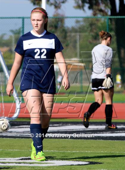 Thumbnail 1 in Calvary Chapel vs Santa Ana Valley (Westminster Girls Soccer Tournament) photogallery.