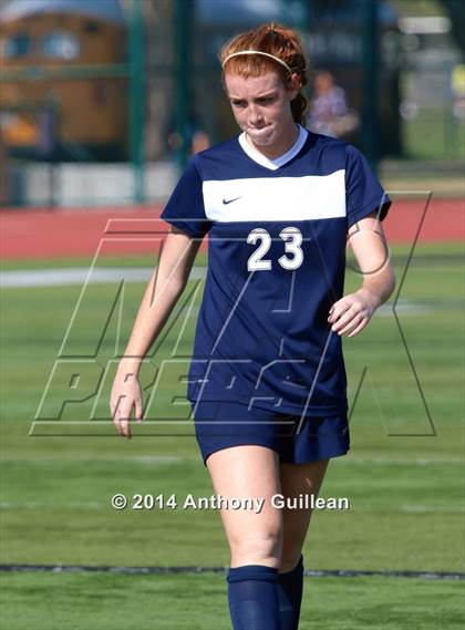Thumbnail 3 in Calvary Chapel vs Santa Ana Valley (Westminster Girls Soccer Tournament) photogallery.