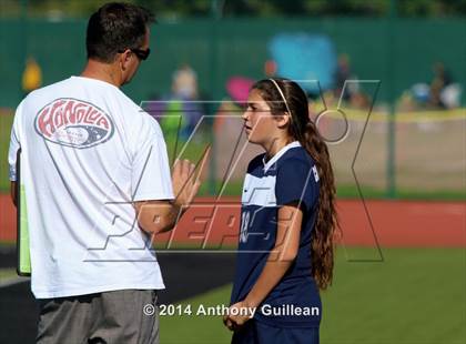 Thumbnail 1 in Calvary Chapel vs Santa Ana Valley (Westminster Girls Soccer Tournament) photogallery.